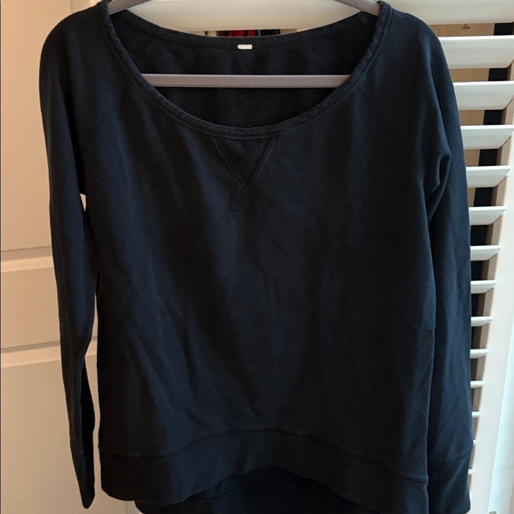 Lululemon Classic Black Long Sleeve Top